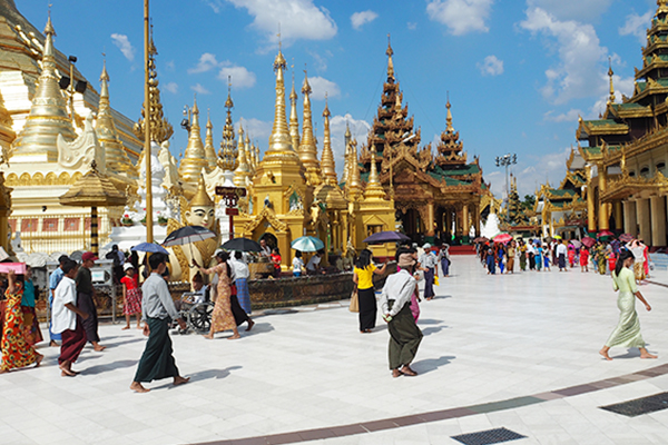 ミャンマーの風景写真